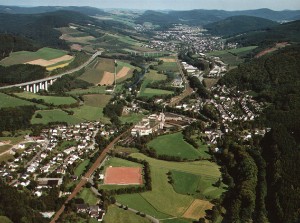 Luftaufnahme Wehrstapel Luftaufnahme Wehrstapel